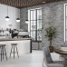 Плитка London антрацит 250х60х6