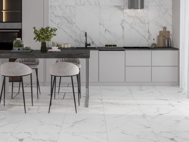 Коллекция плитки Calacatta Silver