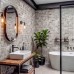 Плитка Brickwall серый 300х600х7