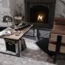 Плитка Cortile серый 400x400x7