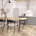 Плитка Home Wood коричневий 400х400